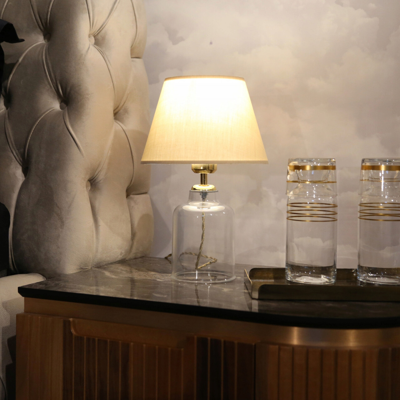 Lampa de masa, Opviq, 780SGN4488, Maro deschis - imagine 5